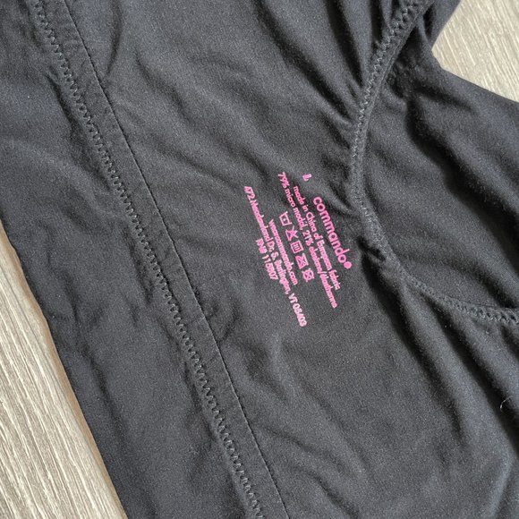 NWOT COMMANDO Butter Comfy Bralette in Black - Picture 7 of 7